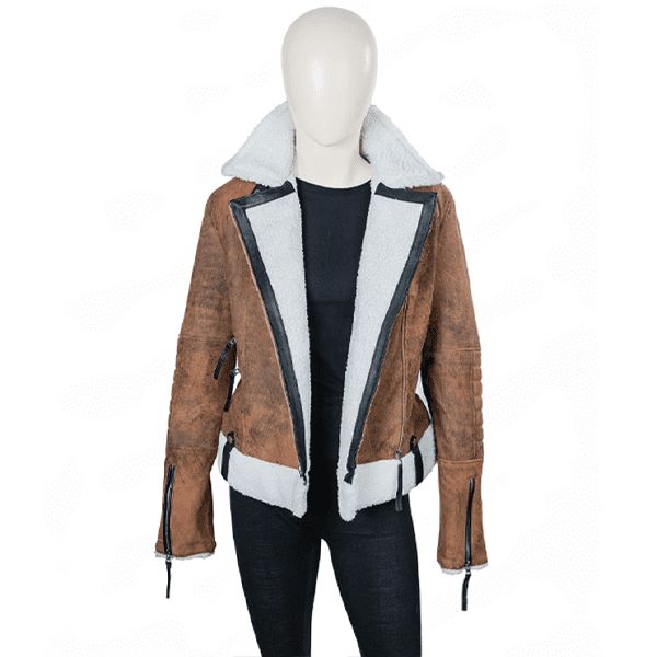 Alexandra Breckenridge Virgin River Leather Jacket