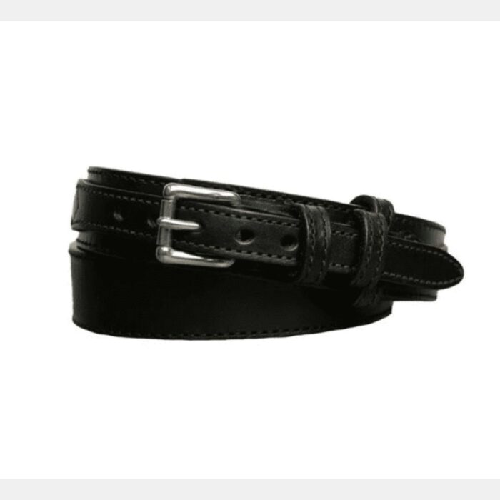 Genuine Leather Black Ranger Belt for Men