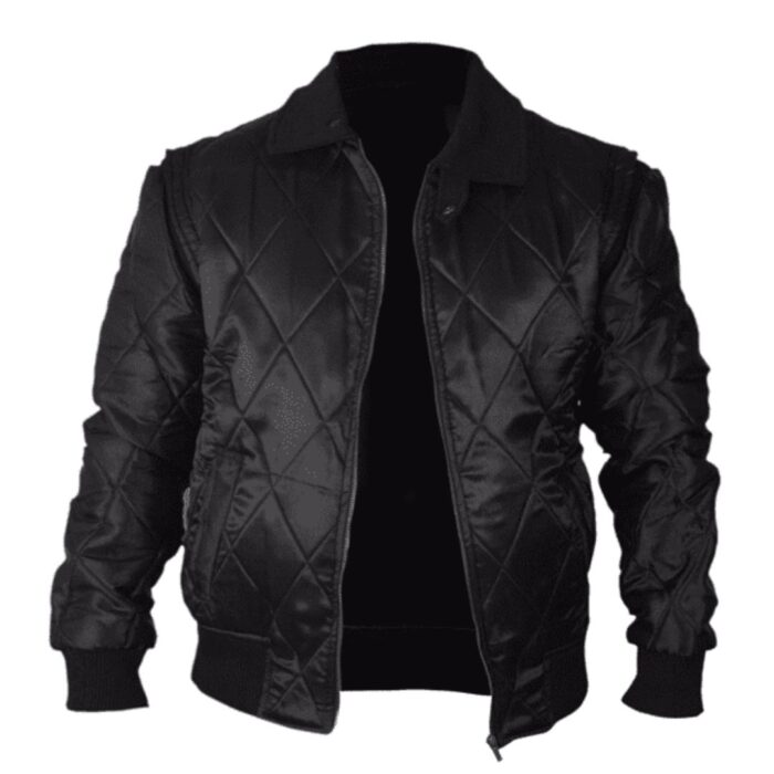 Ryan Gosling Drive Scorpion Black Bomber Jacket