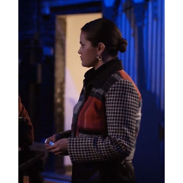 Selena Gomez Tartan Jacket From Only Murders in the Building