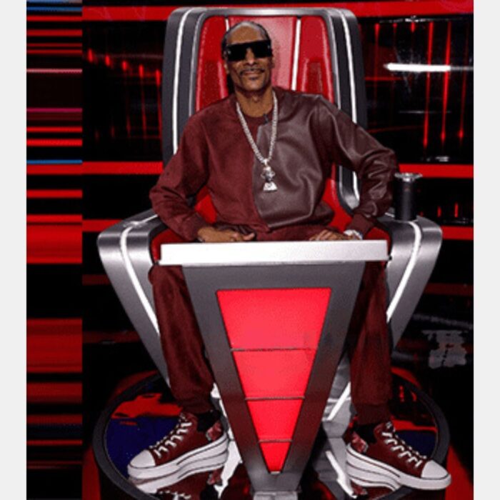 The Voice S26 Snoop Dogg Maroon Sweatshirt